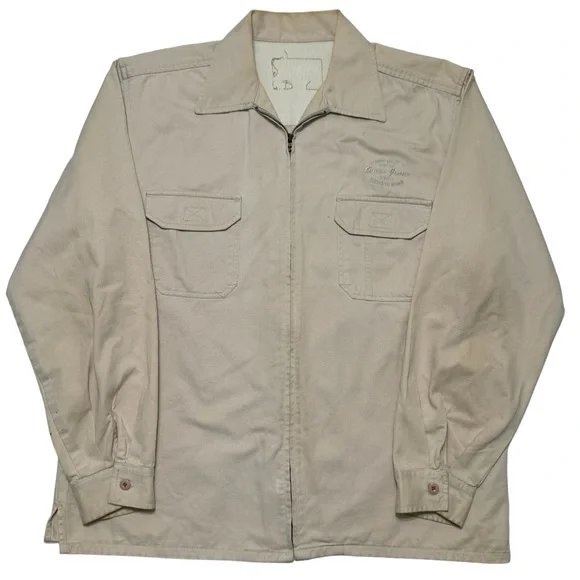 Vintage 90’s Guess Zip-Up Chore Jacket - Picture 1 of 4